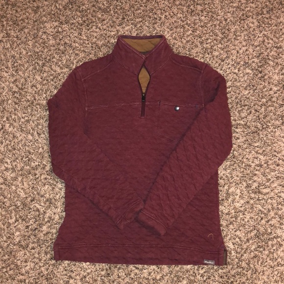 eddie bauer quilted pullover